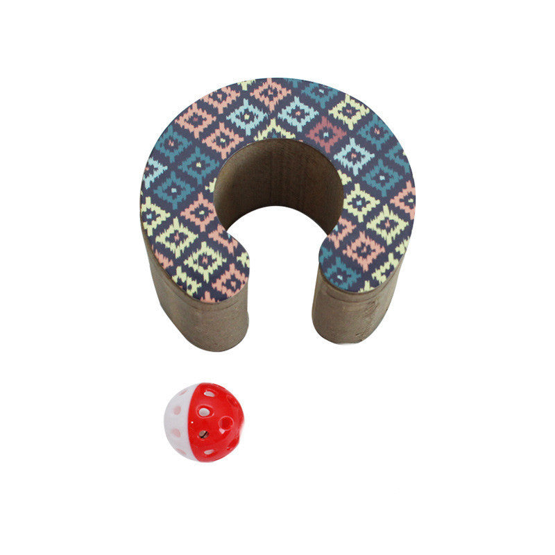 Foldable Cat Scratcher – Fun, Durable & Mess-Free