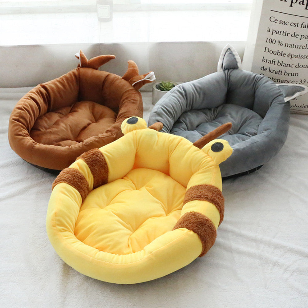 Snuggle Haven Pet Bed Pad – Cute & Supportive